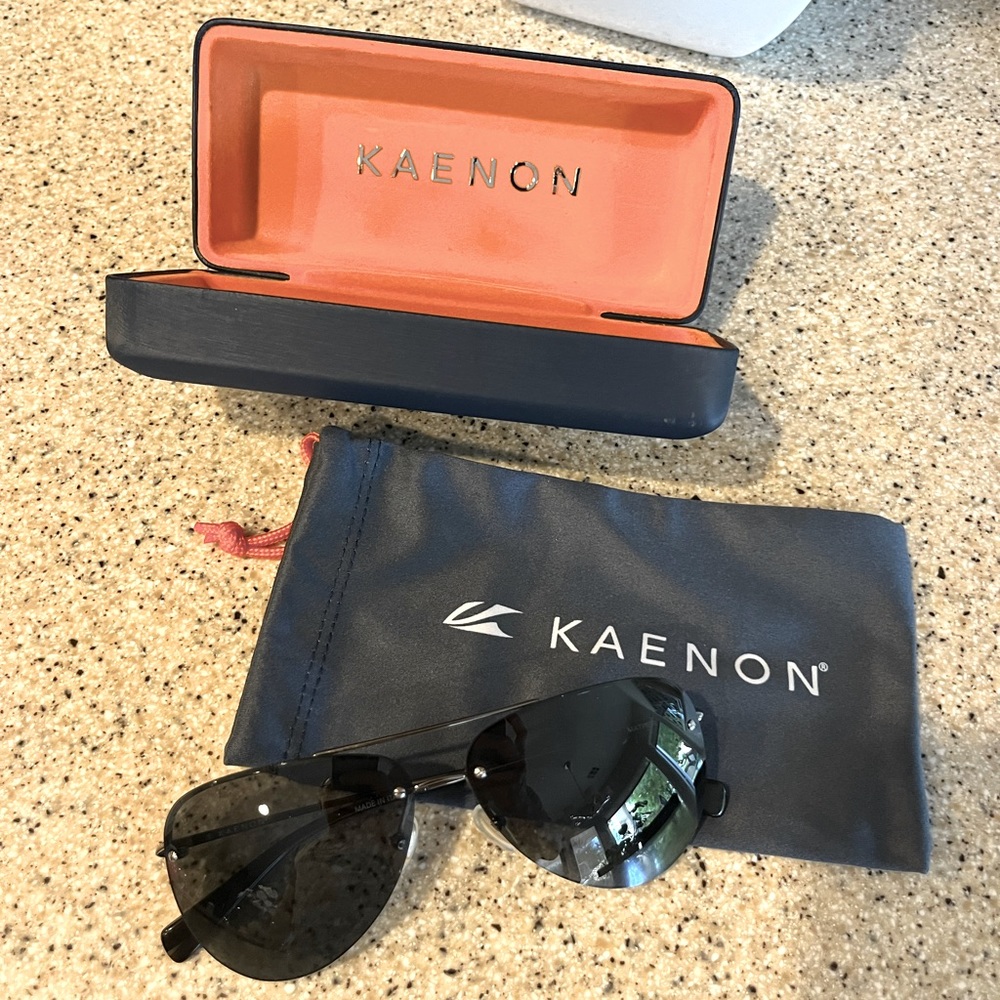 Aviator sunglasses.